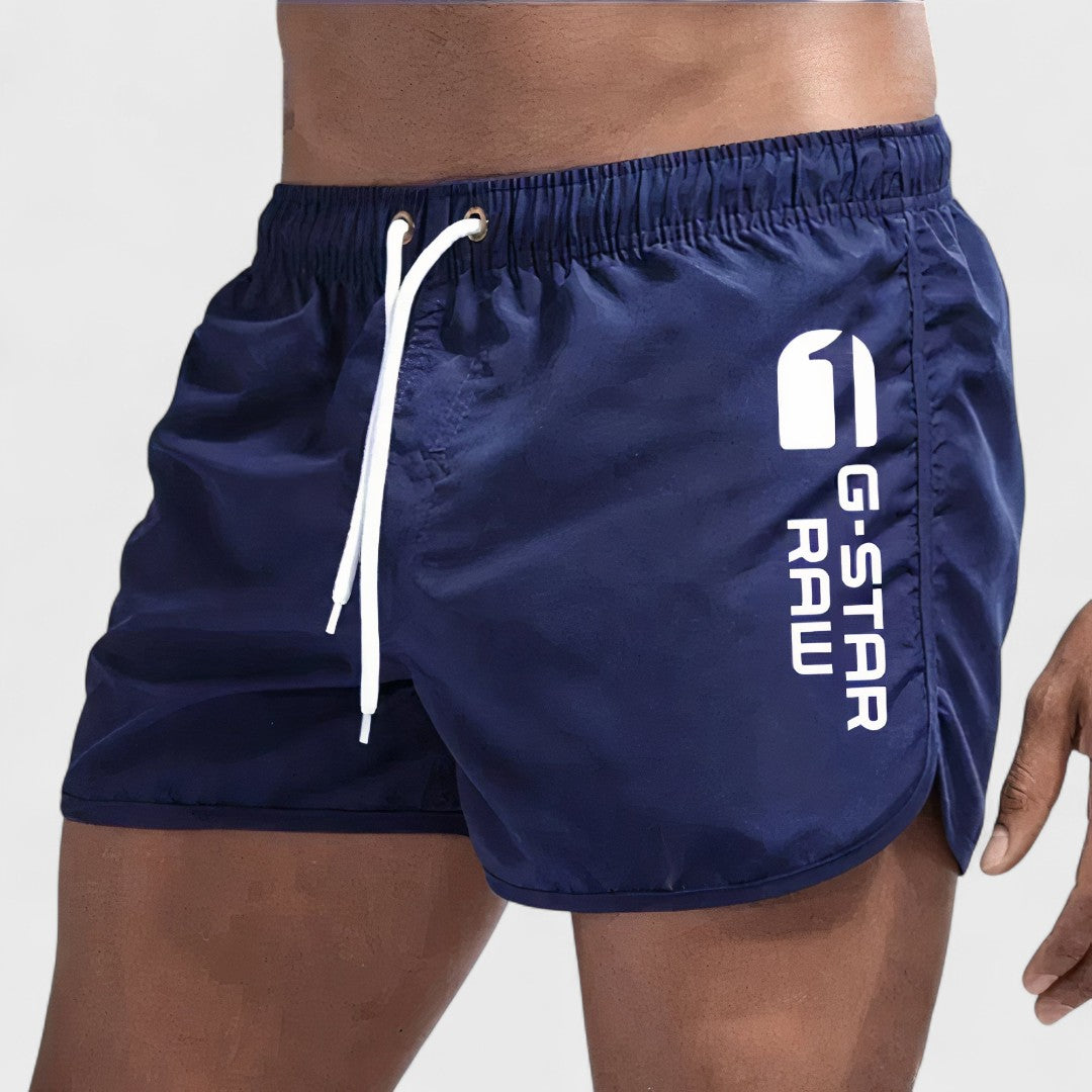 Pantaloni scurți de baie pentru bărbați, uscare rapidă (1+1 GRATIS)
