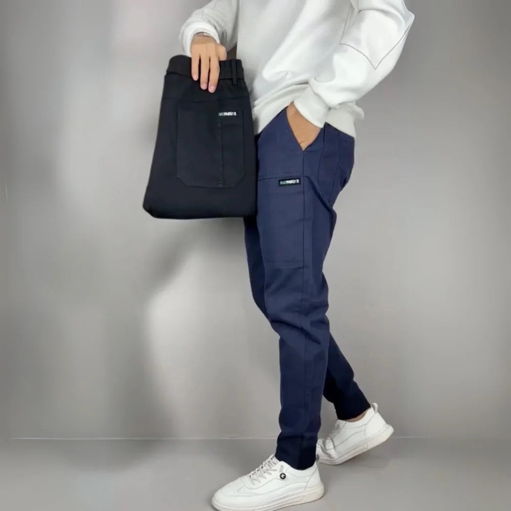 Milan| Pantaloni Cargo Elastici Premium