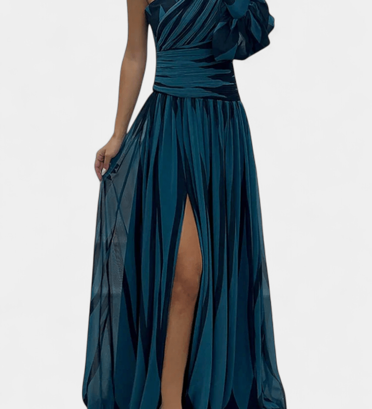 Bethania™ | Rochie maxi în dungi