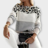 Cheyenne | Pulover cu Imprimeu de Leopard