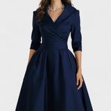 Ceryn | Rochie Midi din Satin