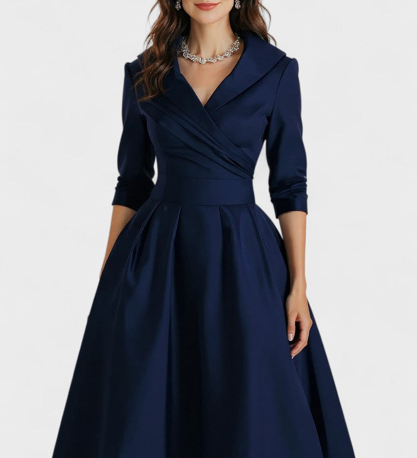 Ceryn | Rochie Midi din Satin