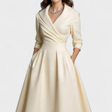 Ceryn | Rochie Midi din Satin