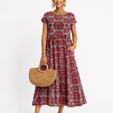Florene | Rochie de vară cu mânecă scurtă