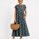 Florene | Rochie de vară cu mânecă scurtă