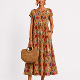 Florene | Rochie de vară cu mânecă scurtă