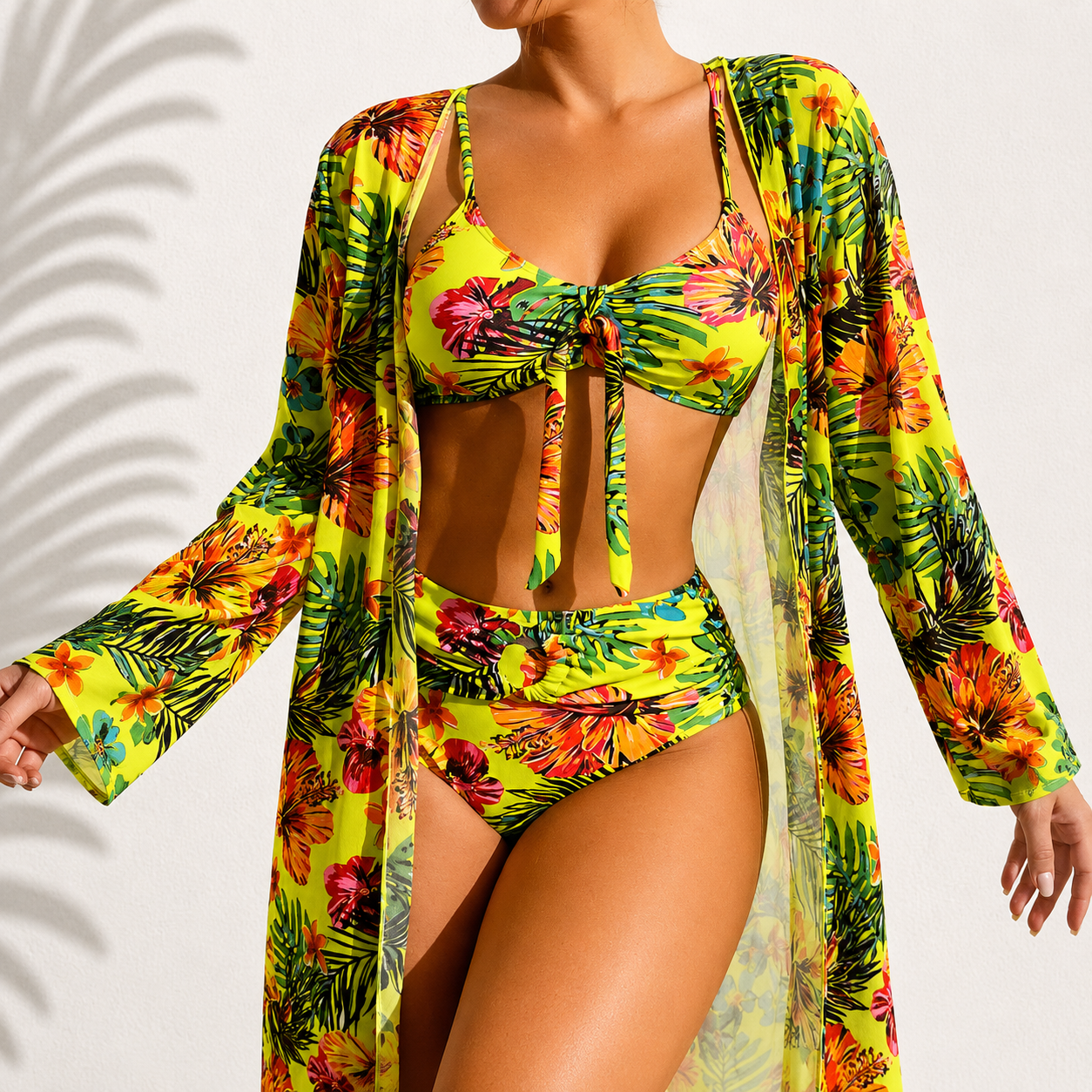 DELACROIX | Bikini 3 Piese Elegant Tropical Marie
