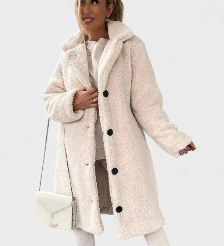 Eliana™ | Palton teddy elegant