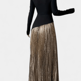 Elin | Rochie cu bloc de culoare
