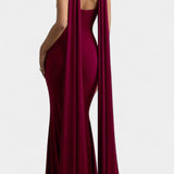 Faffienia™ | Rochie Maxi Stilată