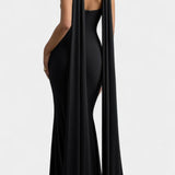 Faffienia™ | Rochie Maxi Stilată