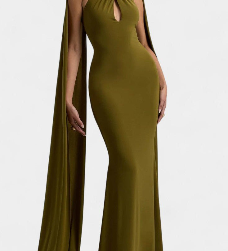 Faffienia™ | Rochie Maxi Stilată