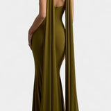 Faffienia™ | Rochie Maxi Stilată