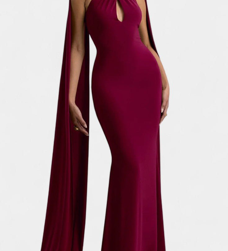 Faffienia™ | Rochie Maxi Stilată