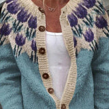 Keysha - Cardigan cu flori