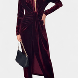 LaVerna™ | Rochie de catifea luxoasă