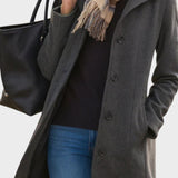 Leila™ | Palton elegant clasic