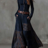 Jada | Rochie maxi cu curea