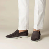 Loafer Clasic din Suede Maro