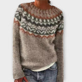 Pulover Tricotat Vintage pentru Femei
