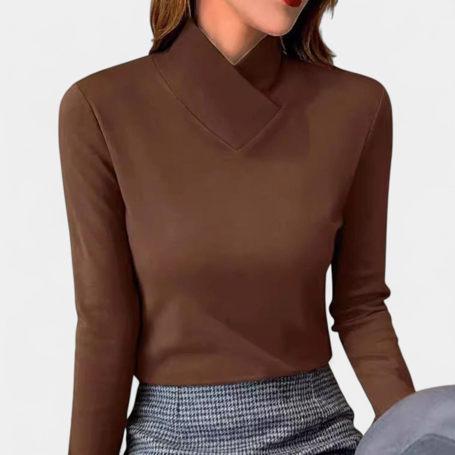 Veronika | Pulover Elegant cu Croi Ajustat