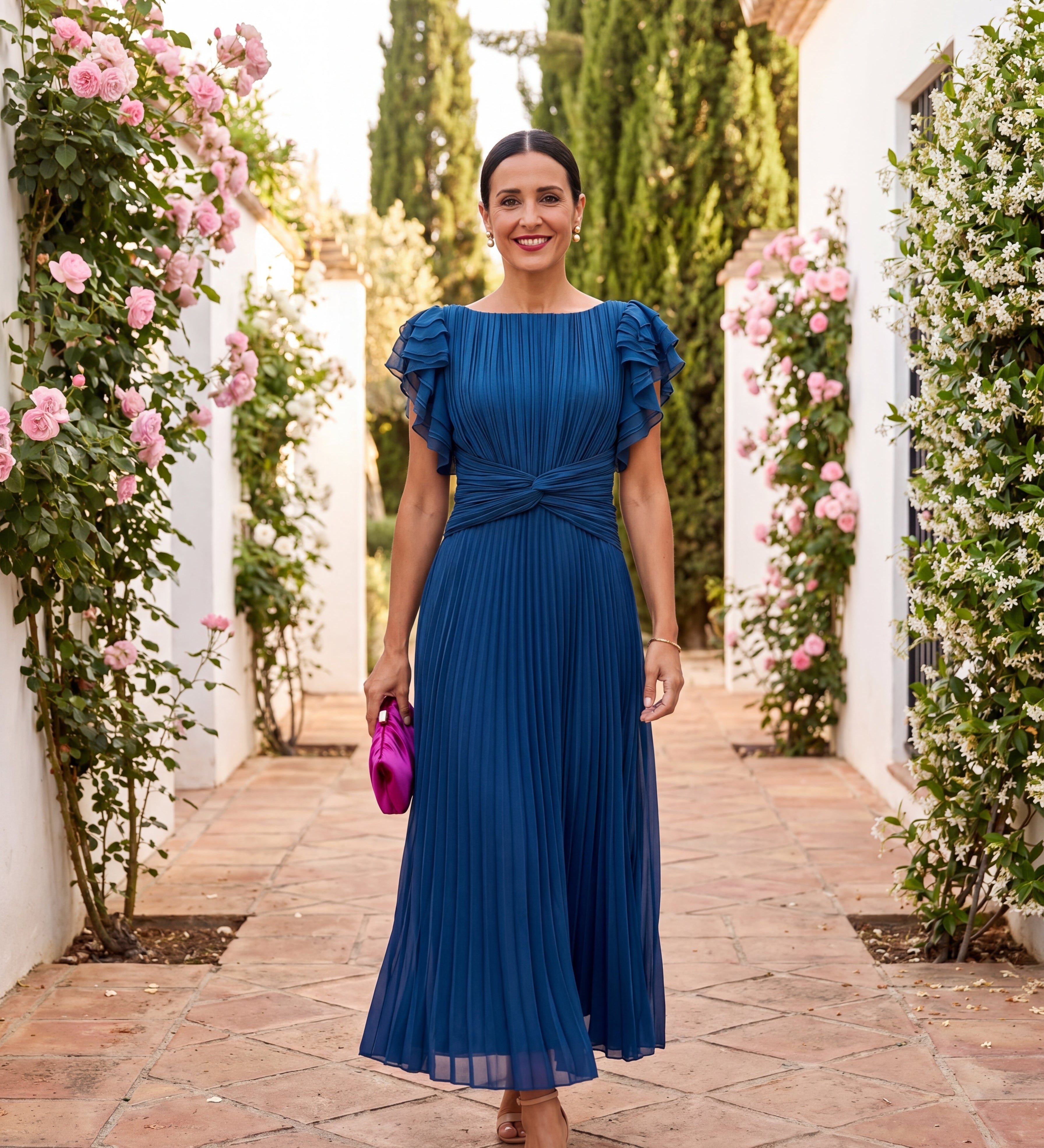 VELISSA  | Rochie midi
