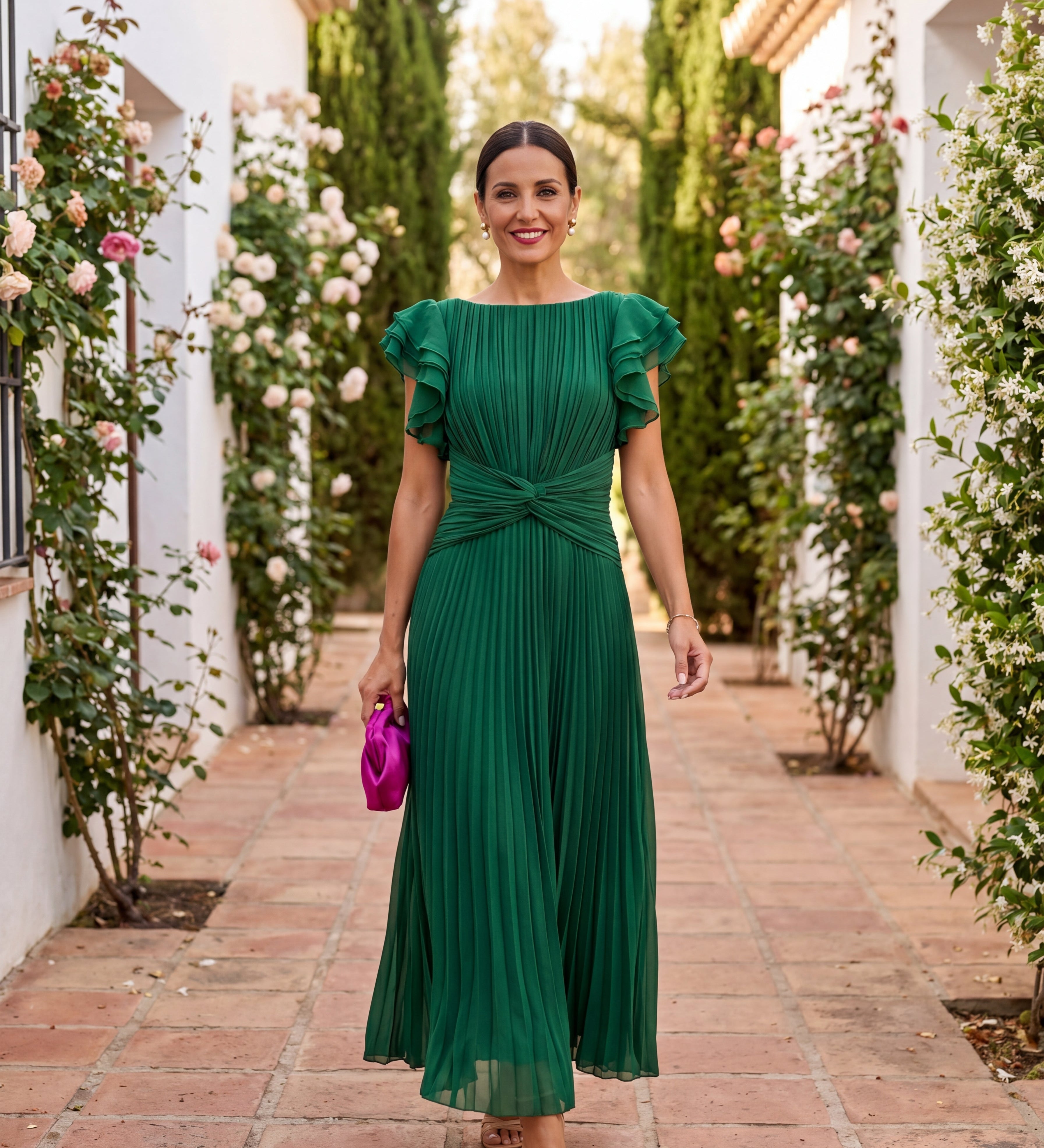 VELISSA  | Rochie midi