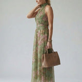 Naomi | Rochie Maxi cu Guler