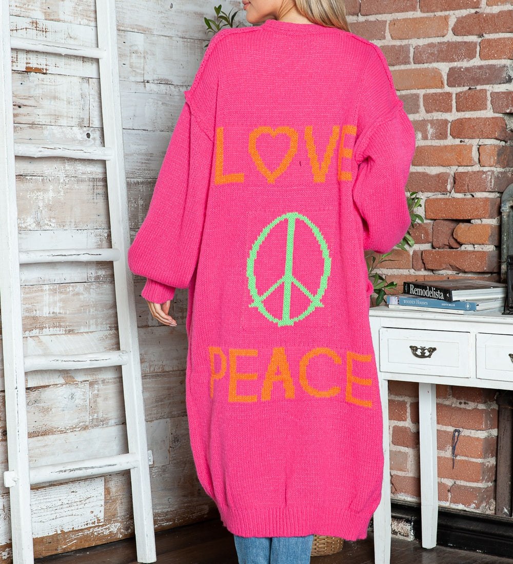 Giovanna | Cardigan lung oversized