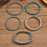 Set de Colier Boho Turcoaz