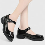 Ileana | Pantofi Mary Jane cu Talpă Groasă Charlotte