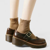 Ileana | Pantofi Mary Jane cu Platformă Aveline