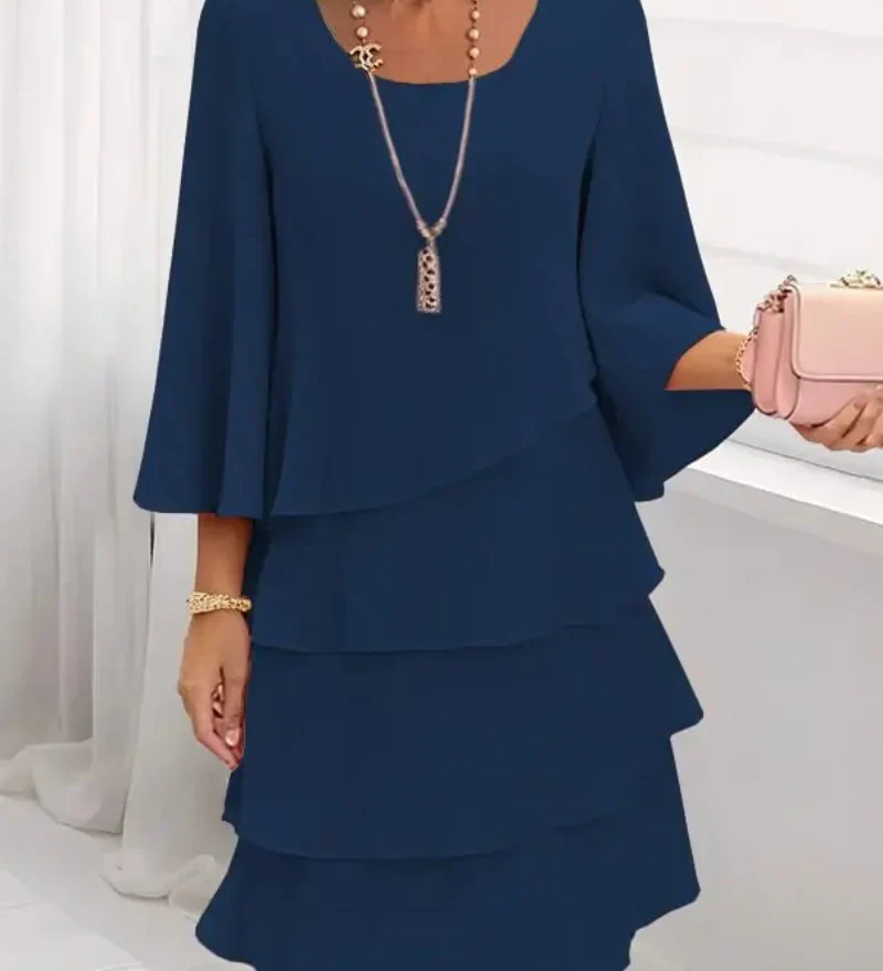 Catherine - Rochie elegantă cu dungi