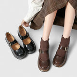 Ileana | Pantofi Mary Jane cu Platformă Aveline