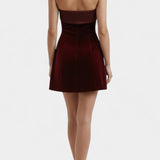 Sariya™ | Rochie din catifea stilată