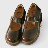Ileana | Pantofi Mary Jane cu Platformă Aveline