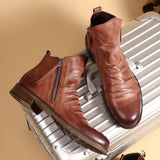 Owens | Botine Chelsea din piele