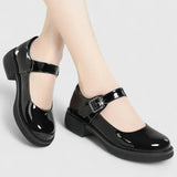 Ileana | Pantofi Mary Jane cu Talpă Groasă Charlotte