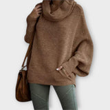Ulrike | Pulover Elegant cu Guler Înalt