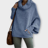 Ulrike | Pulover Elegant cu Guler Înalt
