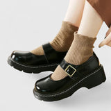 Ileana | Pantofi Mary Jane cu Platformă Aveline