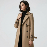 Sienna – Trench Coat Clasic cu Design European