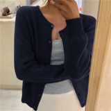 Elena – Cardigan moale cu nasturi