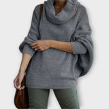 Ulrike | Pulover Elegant cu Guler Înalt