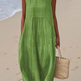 Rose – Rochie midi brodată