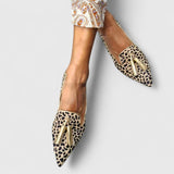 Jheanna | Mocasini Confortabili cu Imprimeu de Leopard