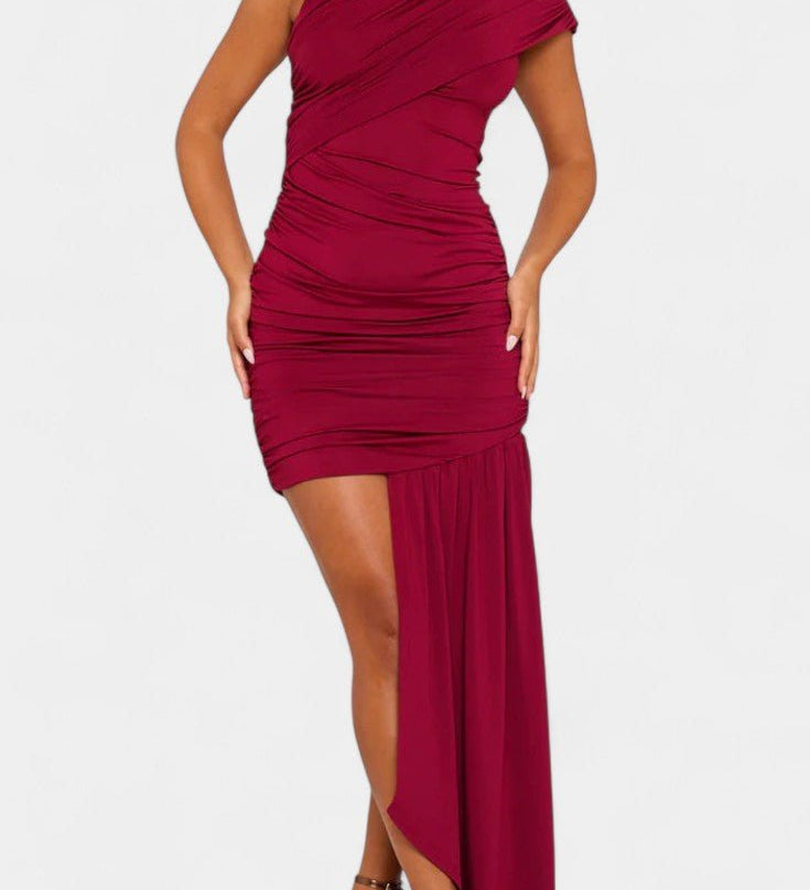 Velia™ | Rochie Mini Asimetrică