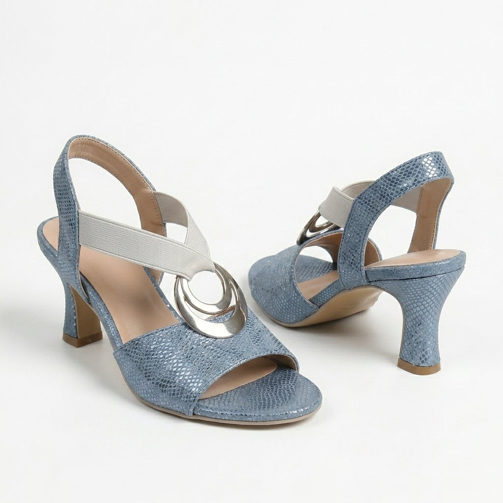 Viorica – Sandale Elegante cu Toc Subțire și Barete Minimaliste