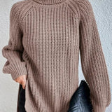 Sophia | Pulover elegant cu guler înalt