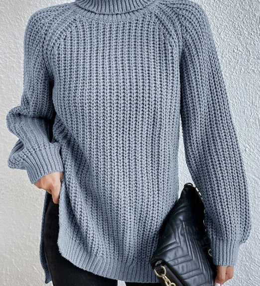 Sophia | Pulover elegant cu guler înalt